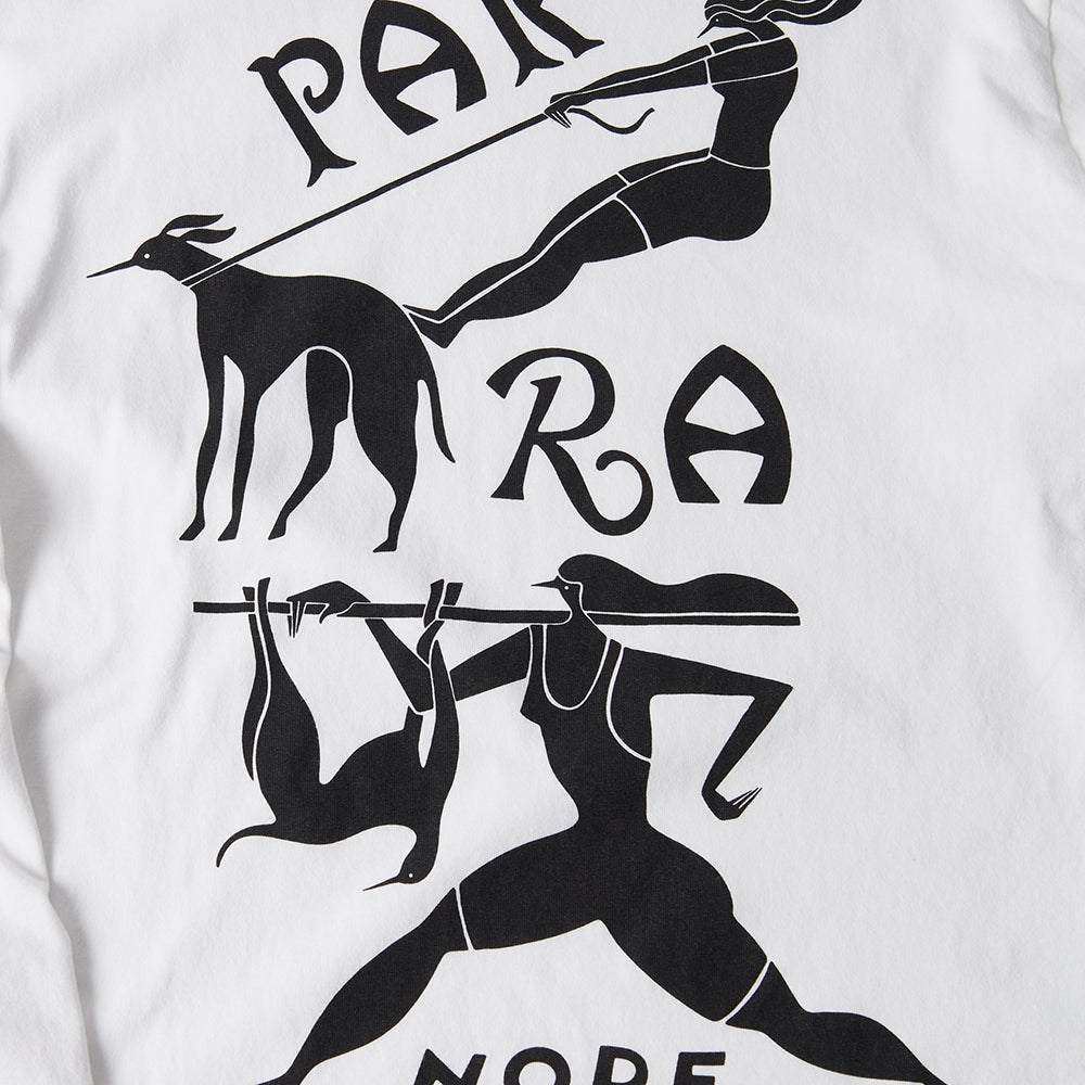 By Parra Dog Training LS T-Shirt - White