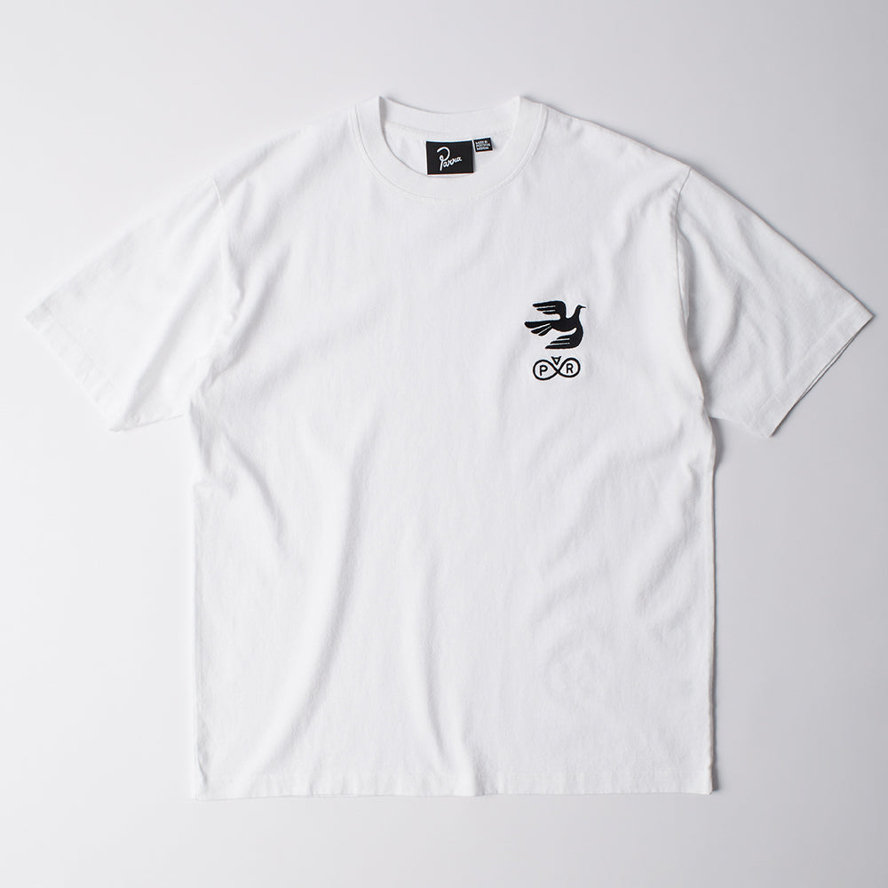 By Parra Infinite Bird Logo TS - White