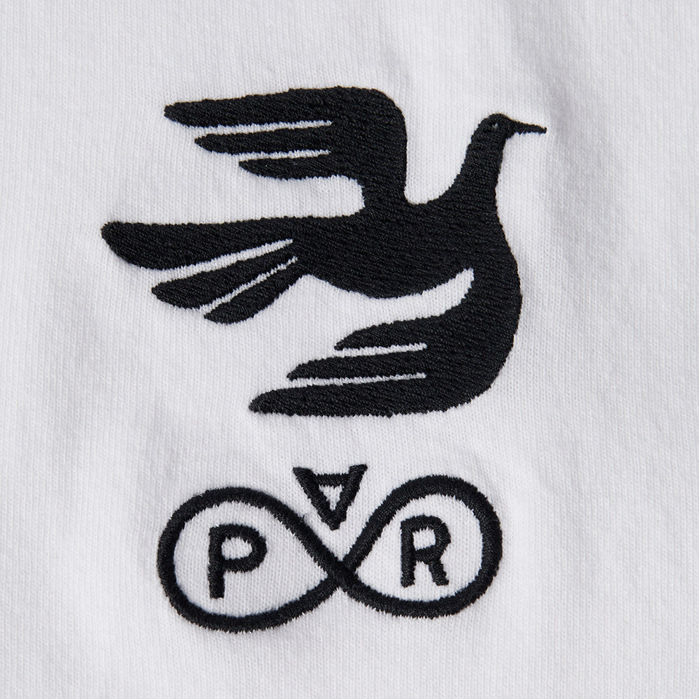 By Parra Infinite Bird Logo TS - White