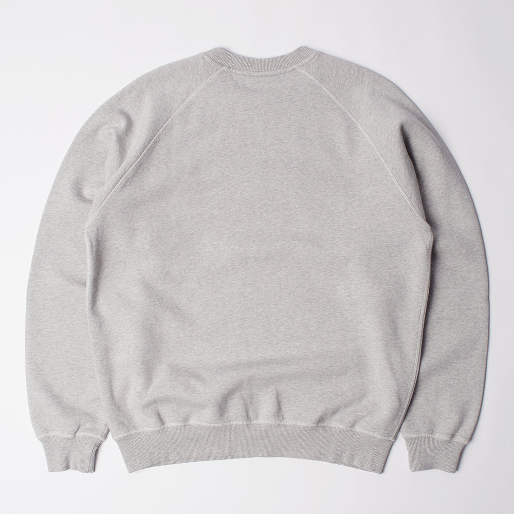 By Parra Drunk Parent Crew Sweat - Heather Grey