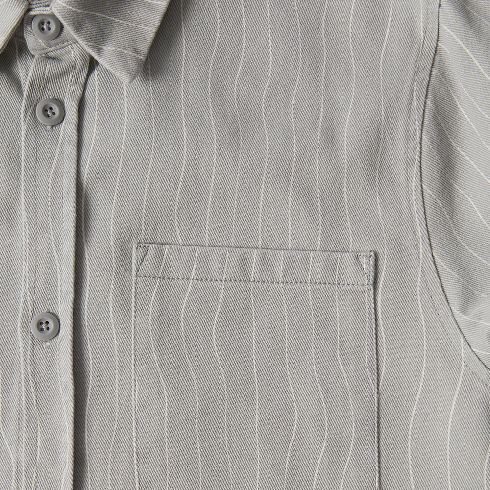 By Parra Meandering Lines Shirt - Grey