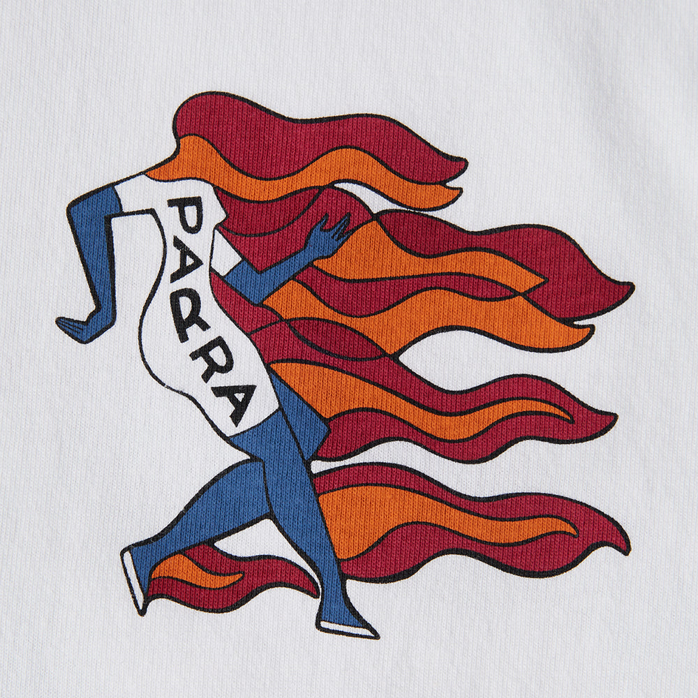 By Parra Not Finished LS Tee - White