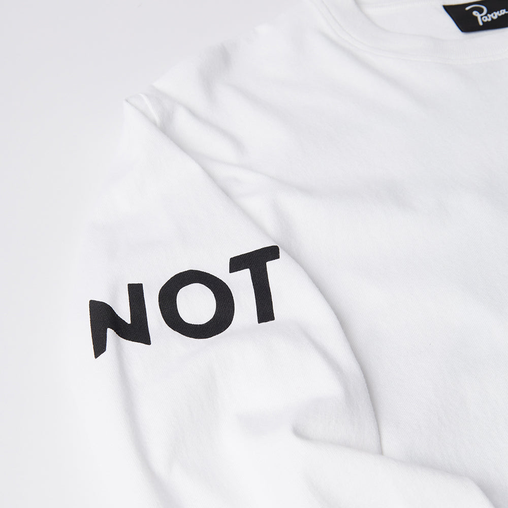 By Parra Not Finished LS Tee - White