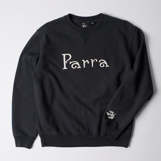 By Parra Weird Trad Logo Crew Sweat
