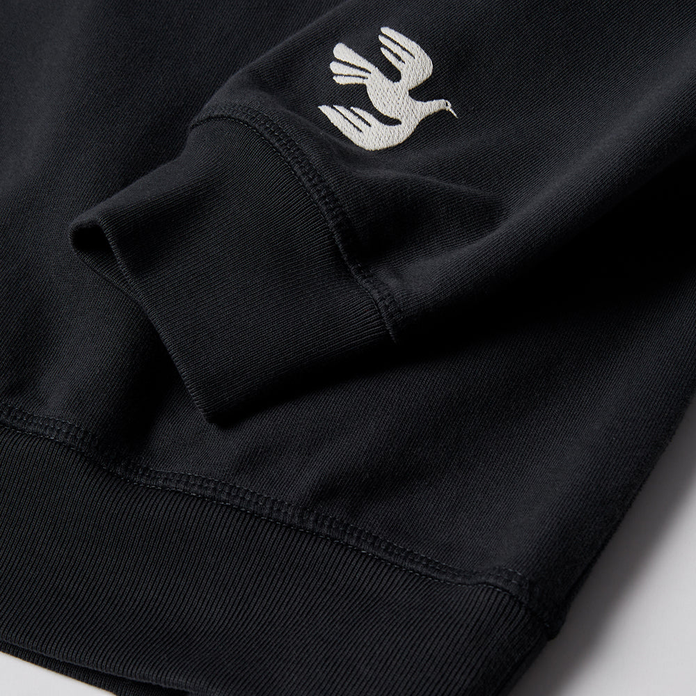By Parra Weird Trad Logo Crew Sweat - Dark Navy