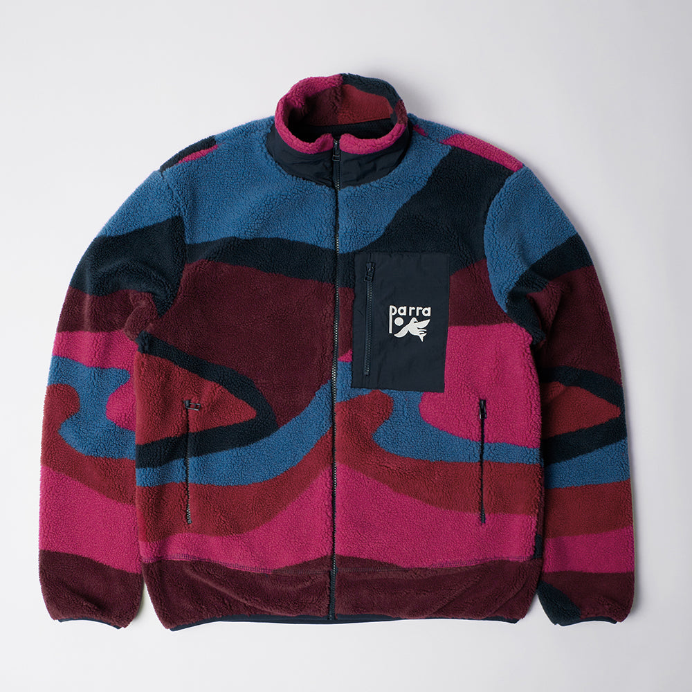 By Parra Full Ftp Booster Polar Fleece - Red