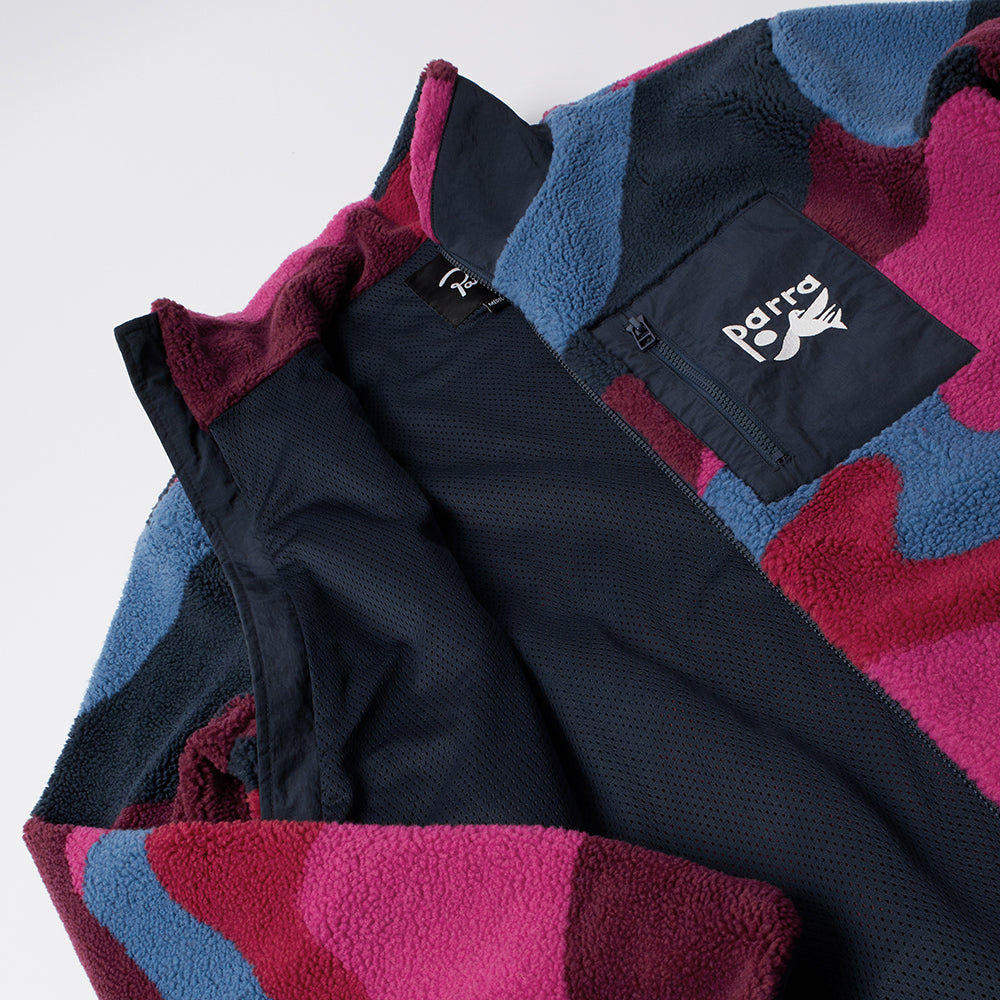 By Parra Full Ftp Booster Polar Fleece - Red