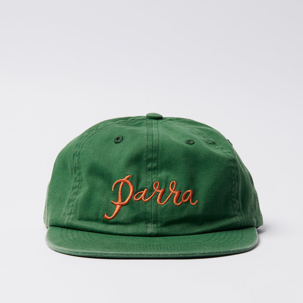 By Parra Scripted 6 Panel Hat - Green