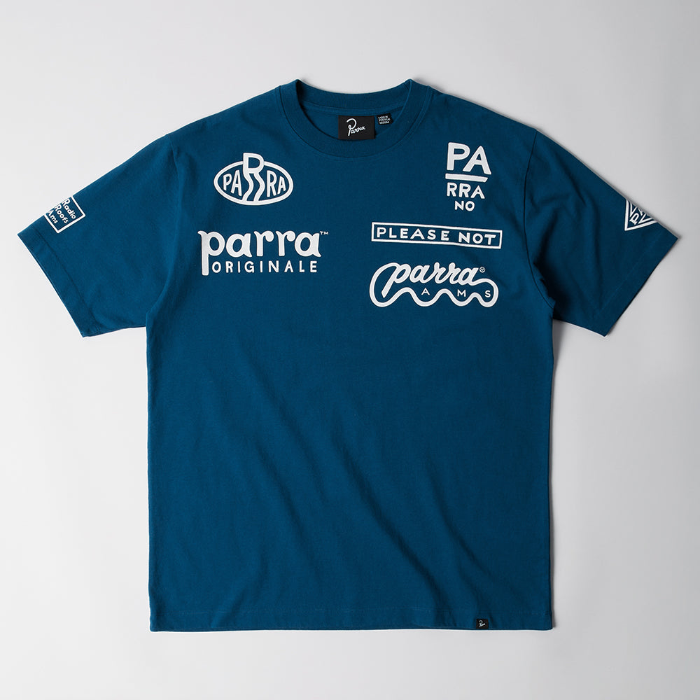By Parra Media Training T-Shirt - Blue