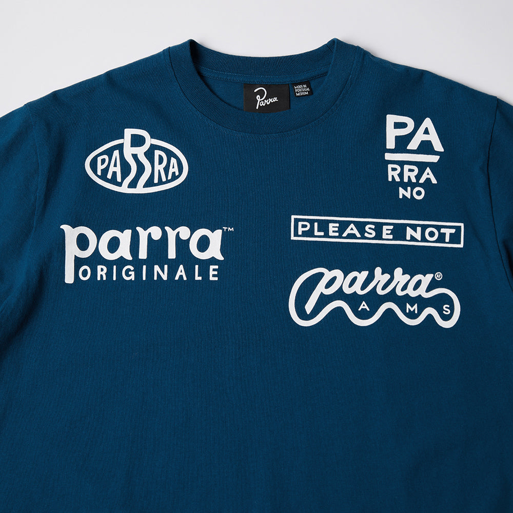 By Parra Media Training T-Shirt - Blue