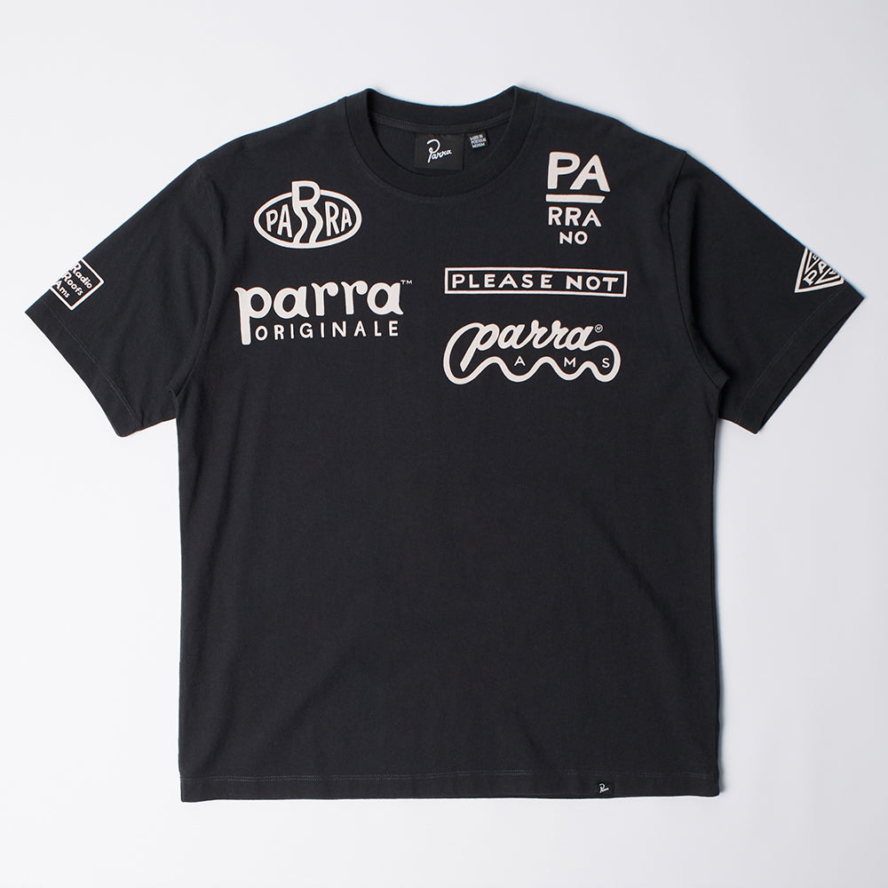 By Parra Media Training T-Shirt - Black
