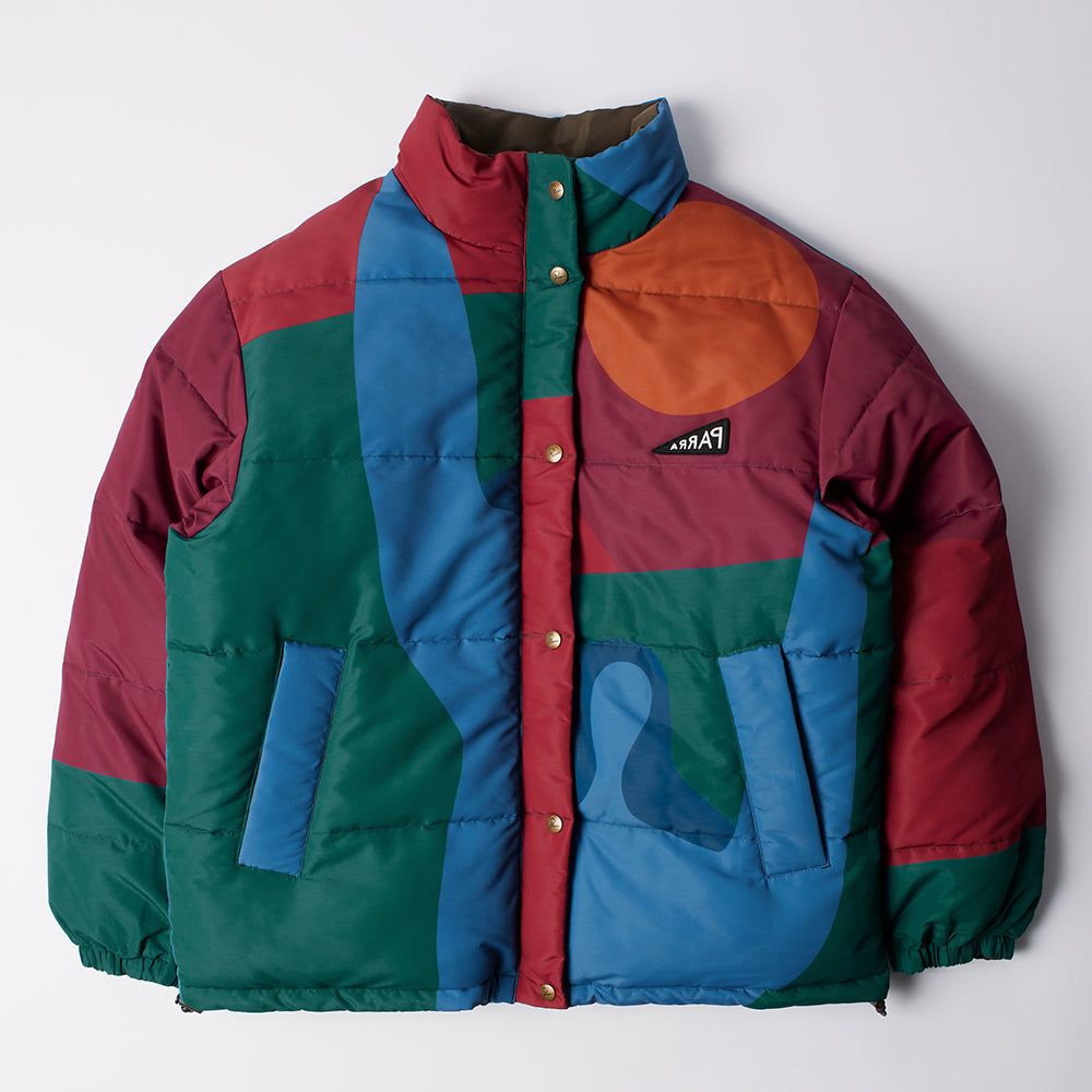 By Parra Protect The Sun Reversible Puffer - Brown