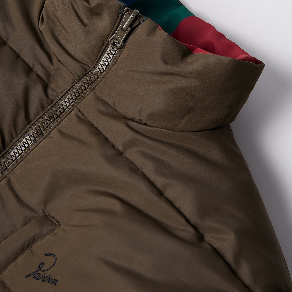 By Parra Protect The Sun Reversible Puffer - Brown