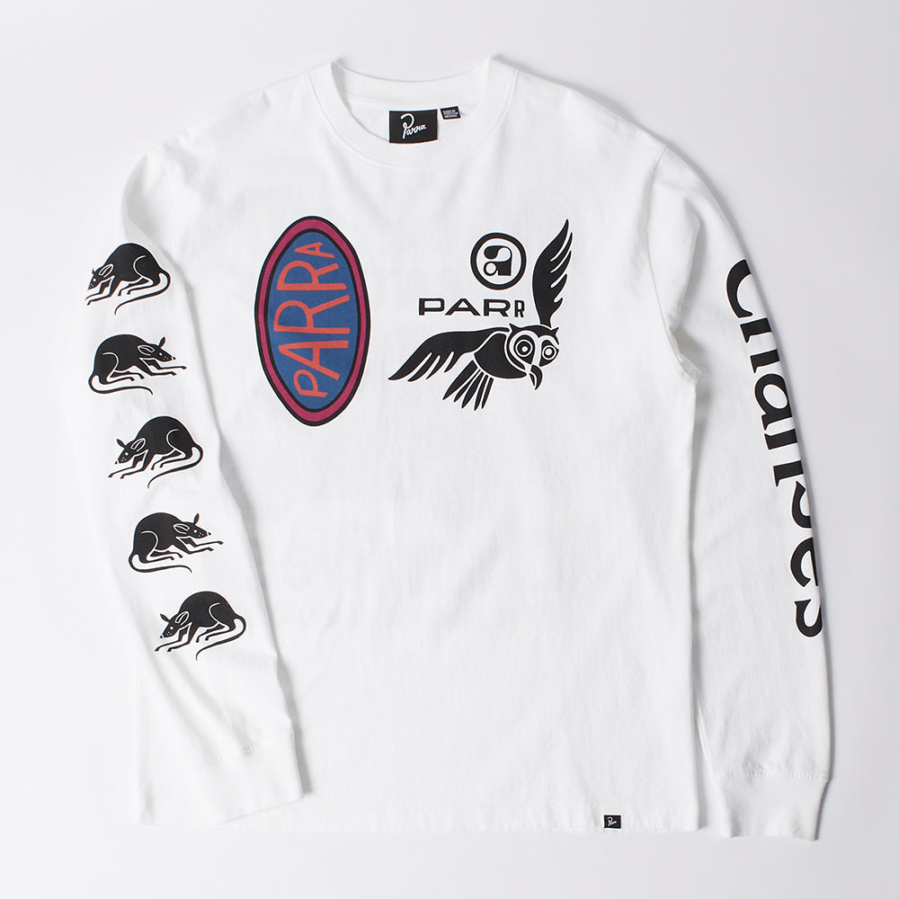 By Parra Team Changes LS T-Shirt - White
