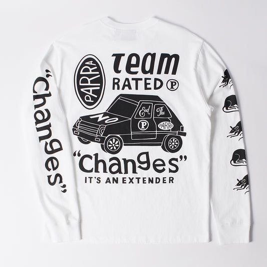 By Parra Team Changes LS T-Shirt - White