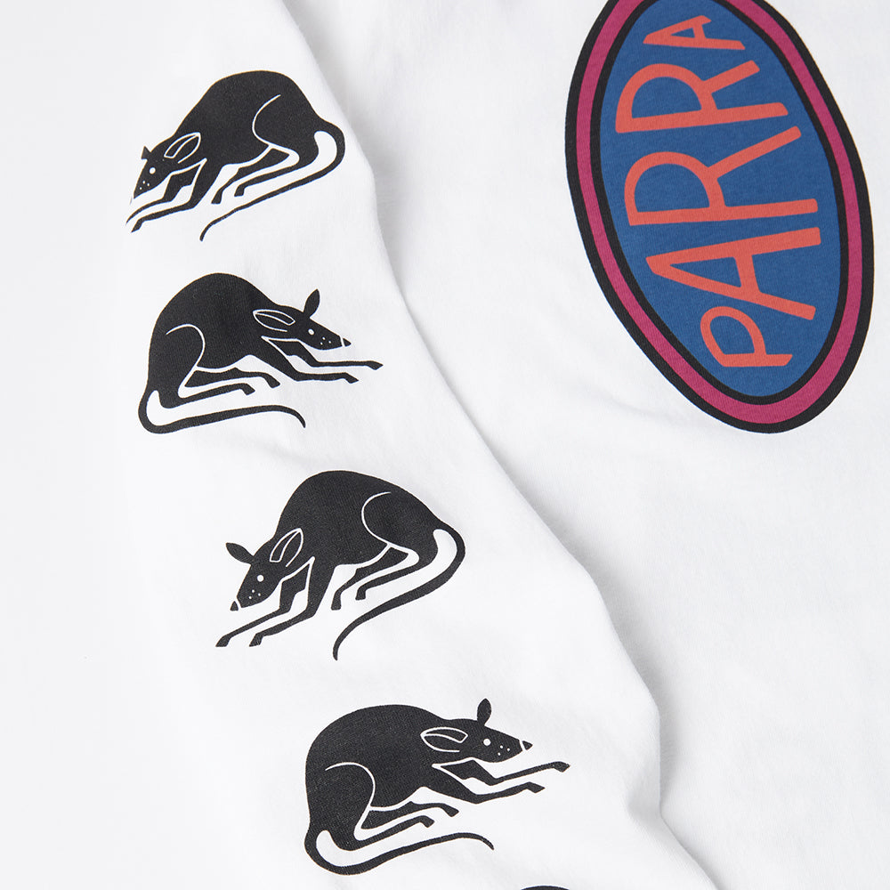 By Parra Team Changes LS T-Shirt - White