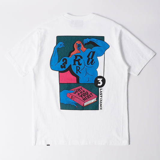 By Parra Why Are You Here T-Shirt - White