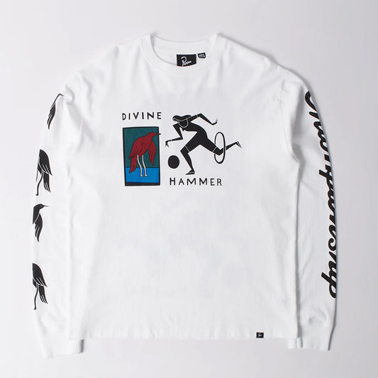 By Parra Divine Hammer LS Tee - White