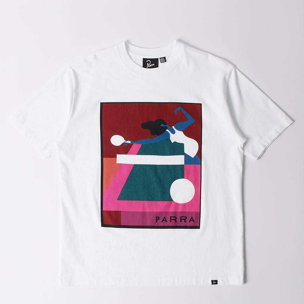By Parra Ping Ponged T-Shirt - White