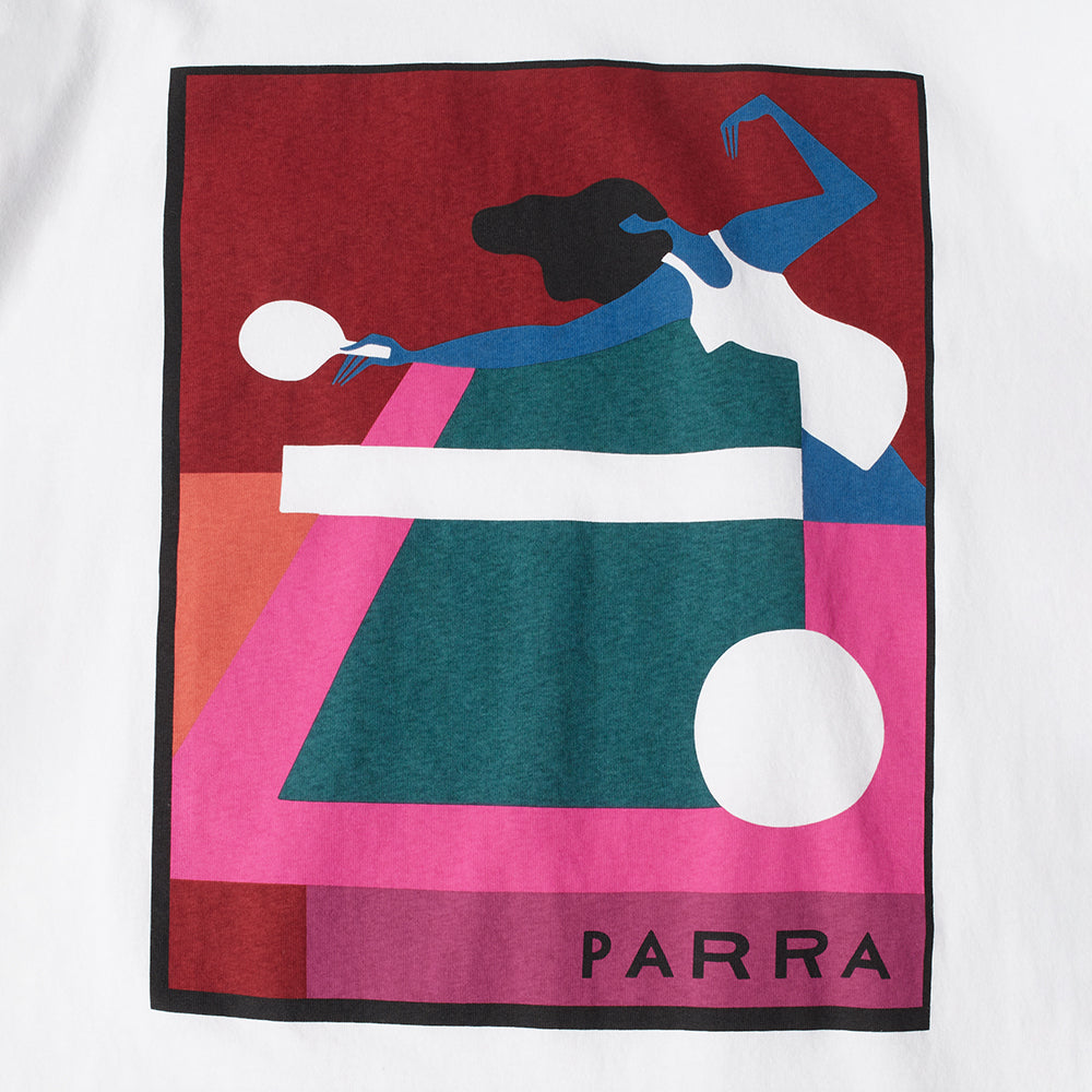 By Parra Ping Ponged T-Shirt - White