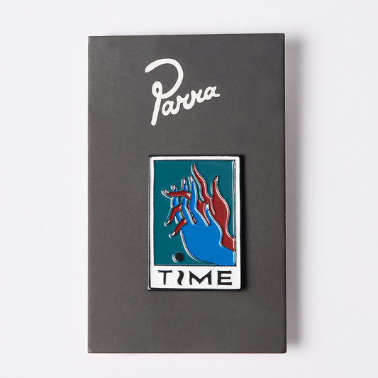 By Parra Hands Of Time Pin - Mallard Green