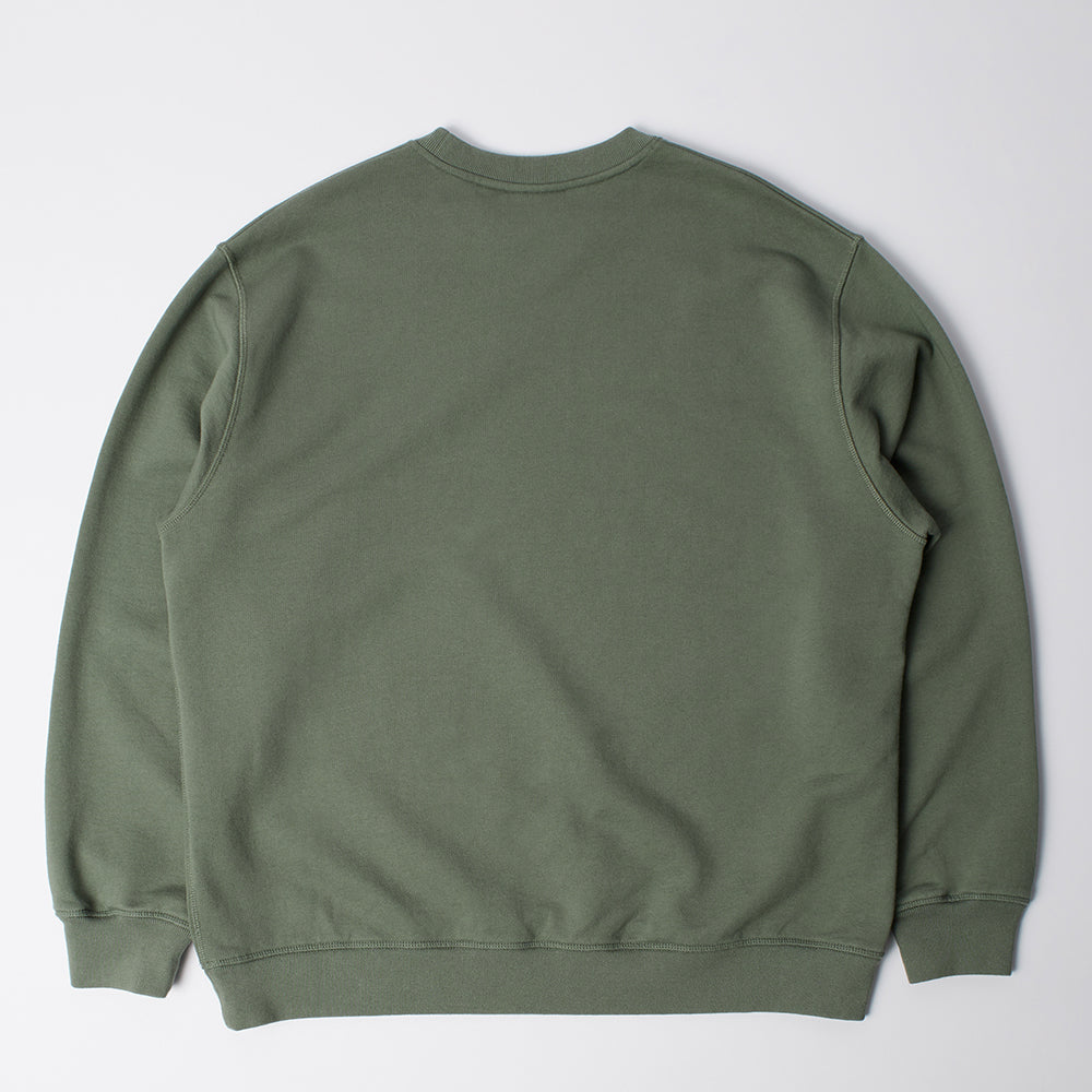 By Parra Flag Logo Crew Sweat - Green