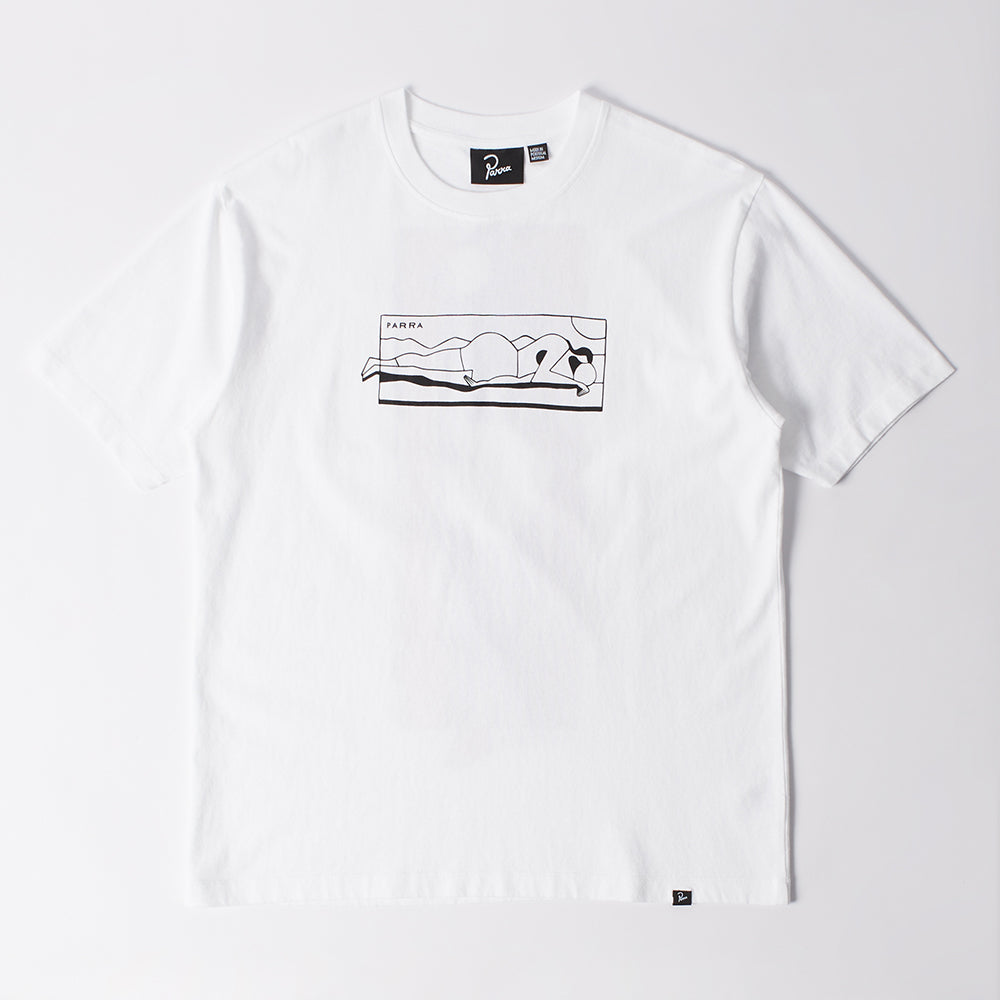 By Parra Vertical Thoughts T-Shirt - White