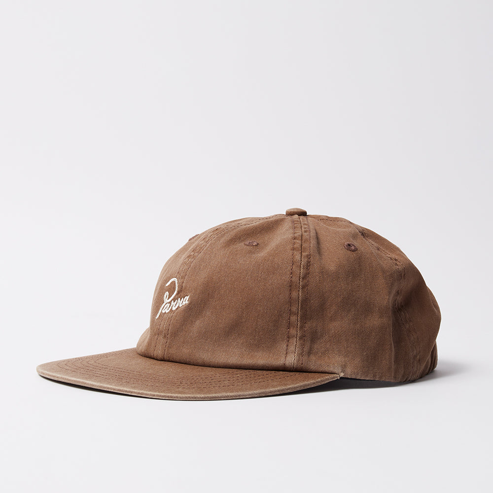 By Parra Signature 6 Panel Hat - Brown