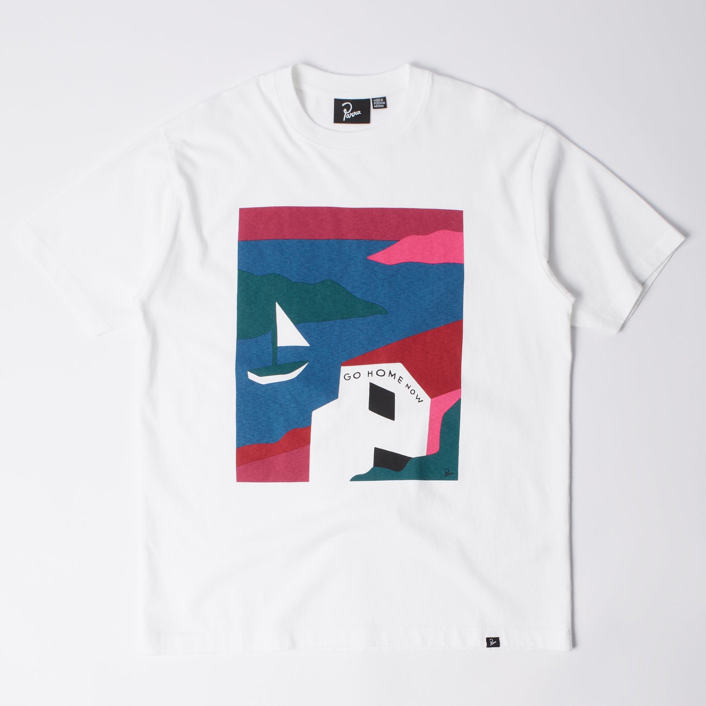 By Parra No Vacation T-Shirt - White