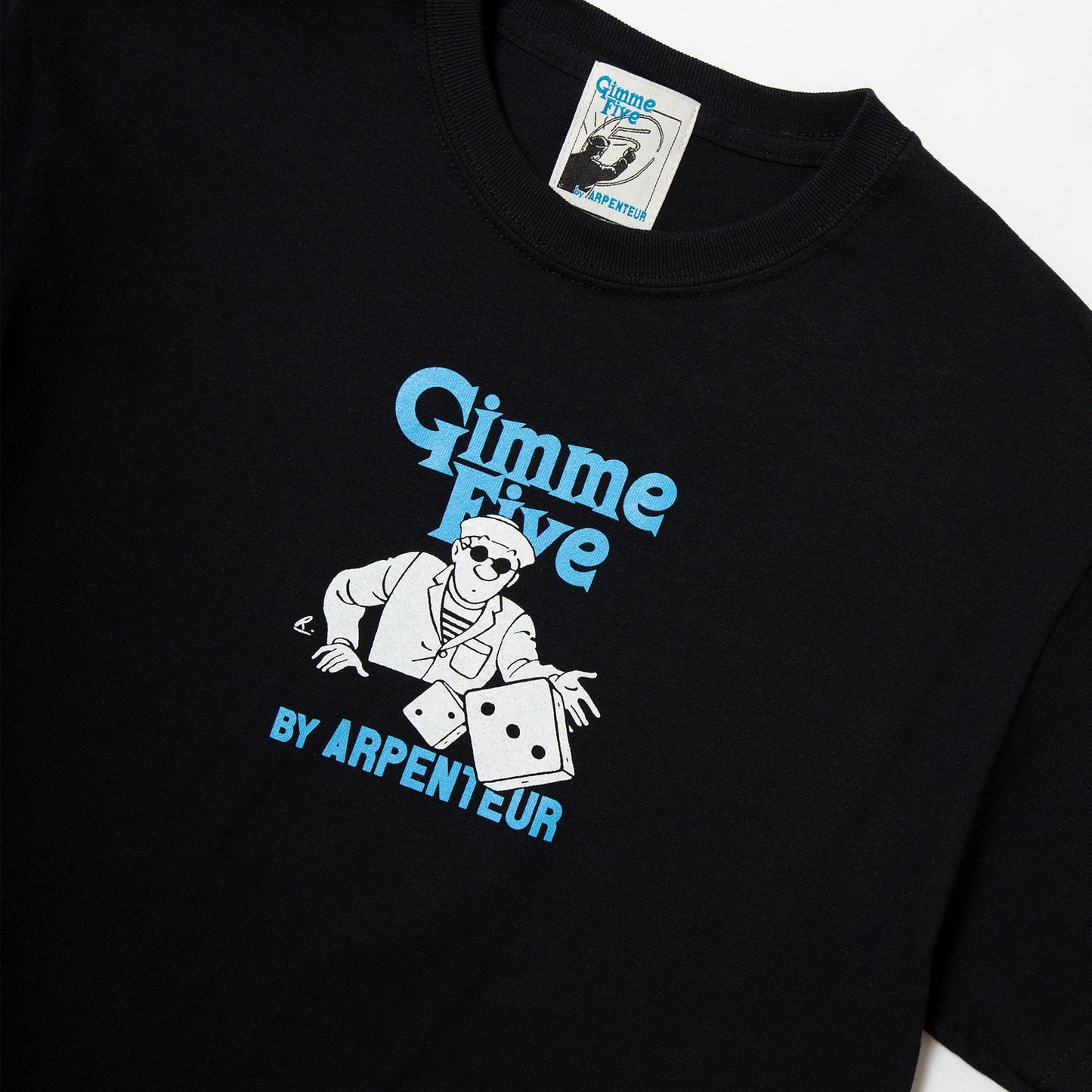 Gimme Five by Arpenteur Dice T-Shirt - White