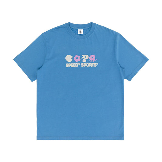PAWA Multi Monogram T-Shirt - Azur