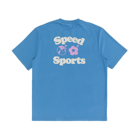 PAWA Multi Monogram T-Shirt - Azur