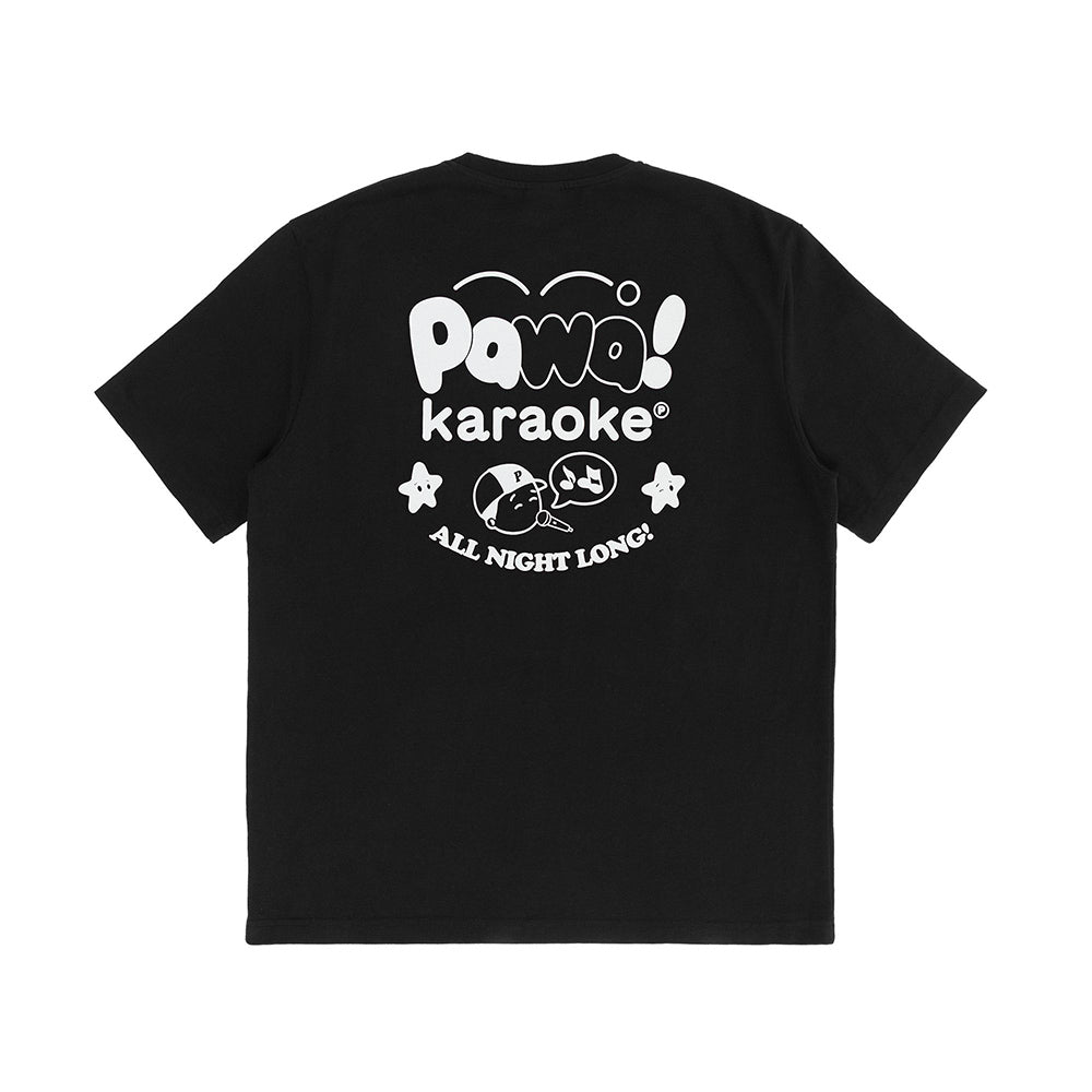 PAWA Karaoke T-Shirt - Black