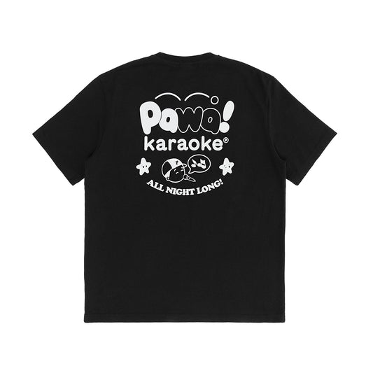 PAWA Karaoke T-Shirt - Black