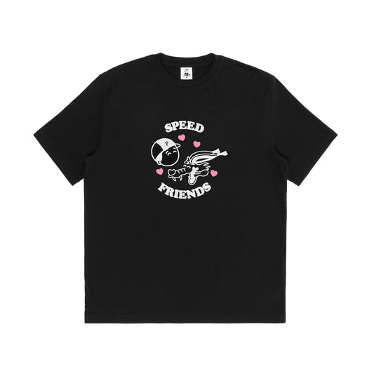 PAWA Friends T-Shirt - Black