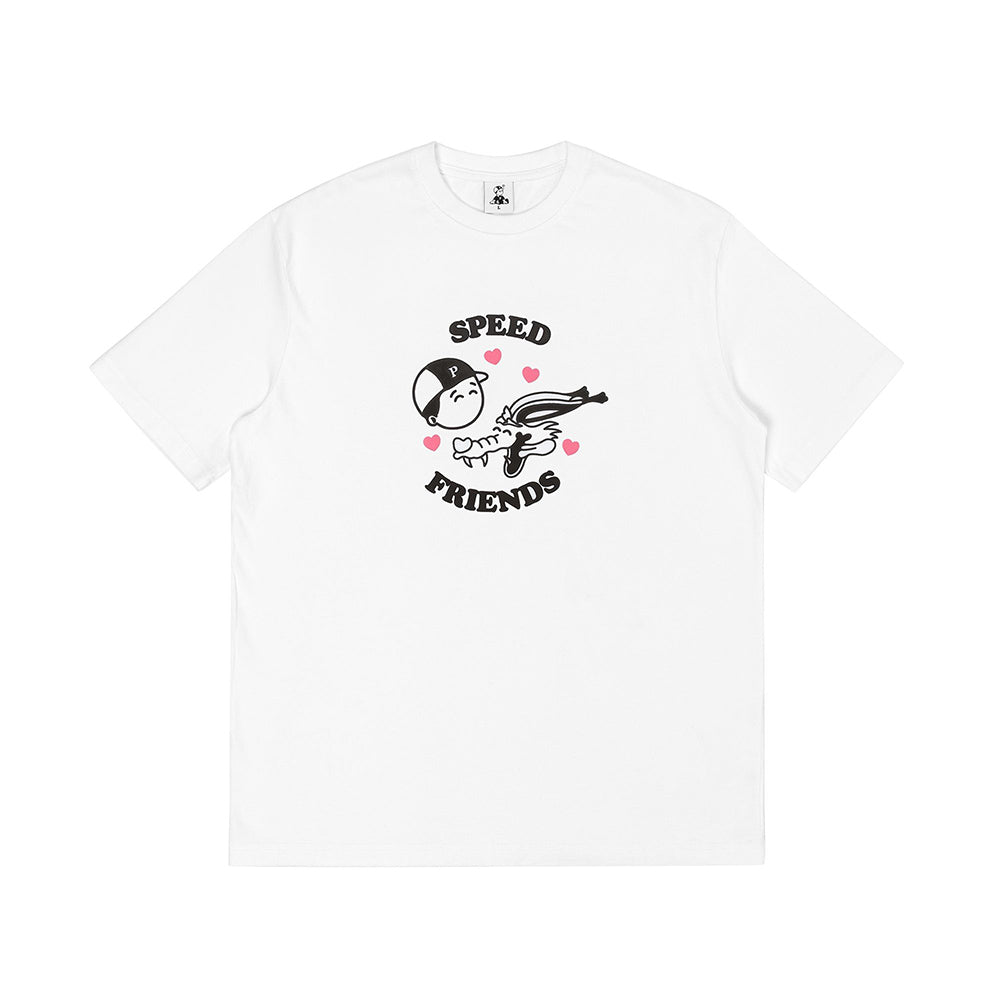PAWA Friends T-Shirt - White