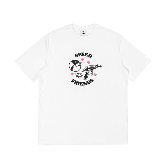 PAWA Friends T-Shirt - White