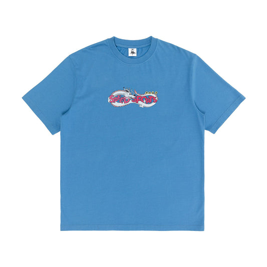 PAWA Dragon Doggo T-Shirt - Azur