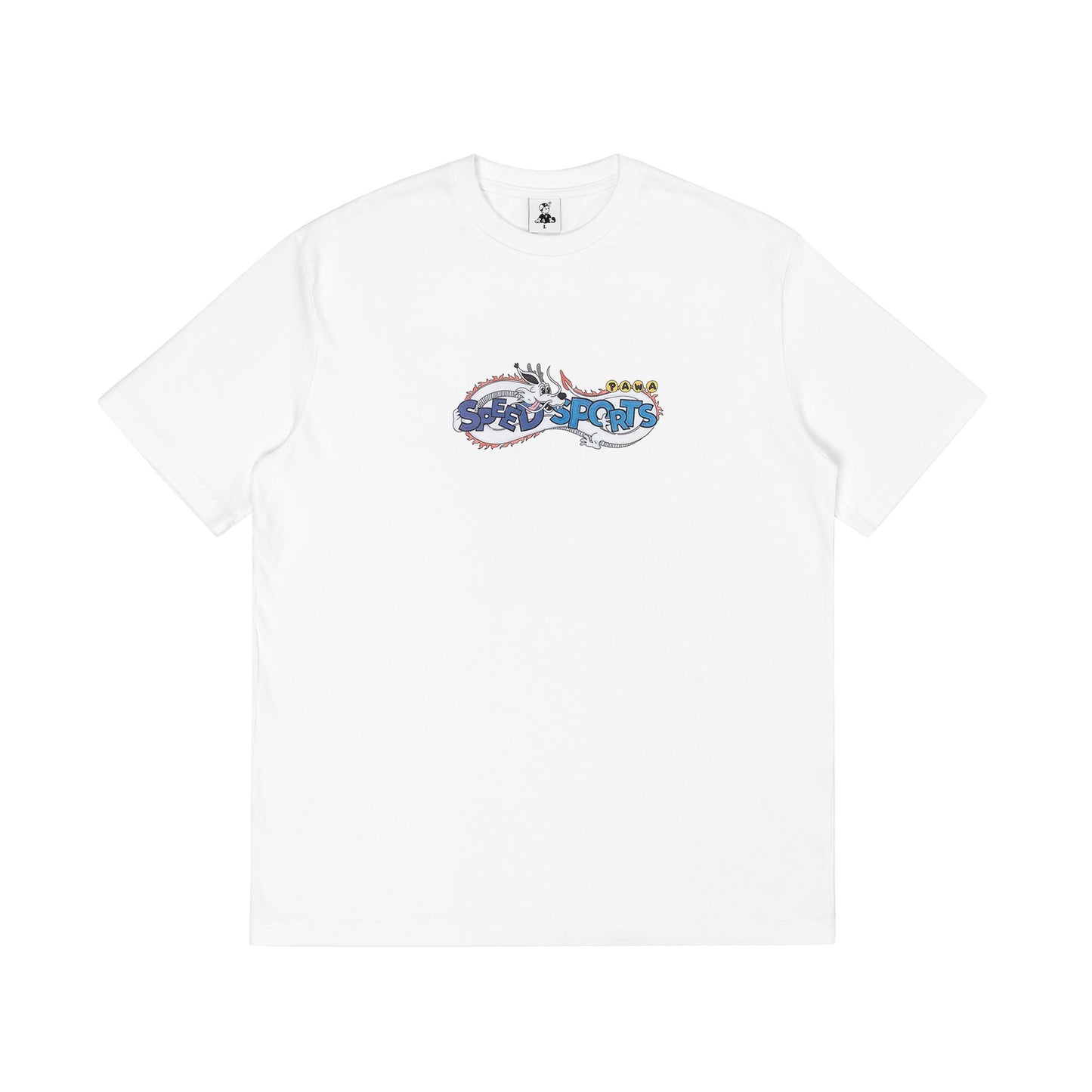 PAWA Dragon Doggo T-Shirt - White