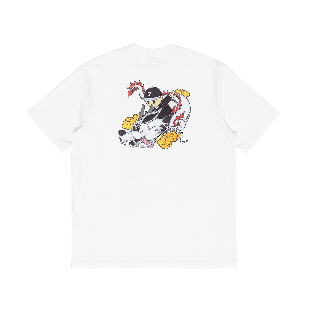 PAWA Dragon Doggo T-Shirt - White