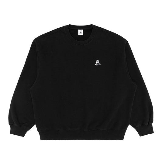 PAWA Boy Patch Crewneck - Black