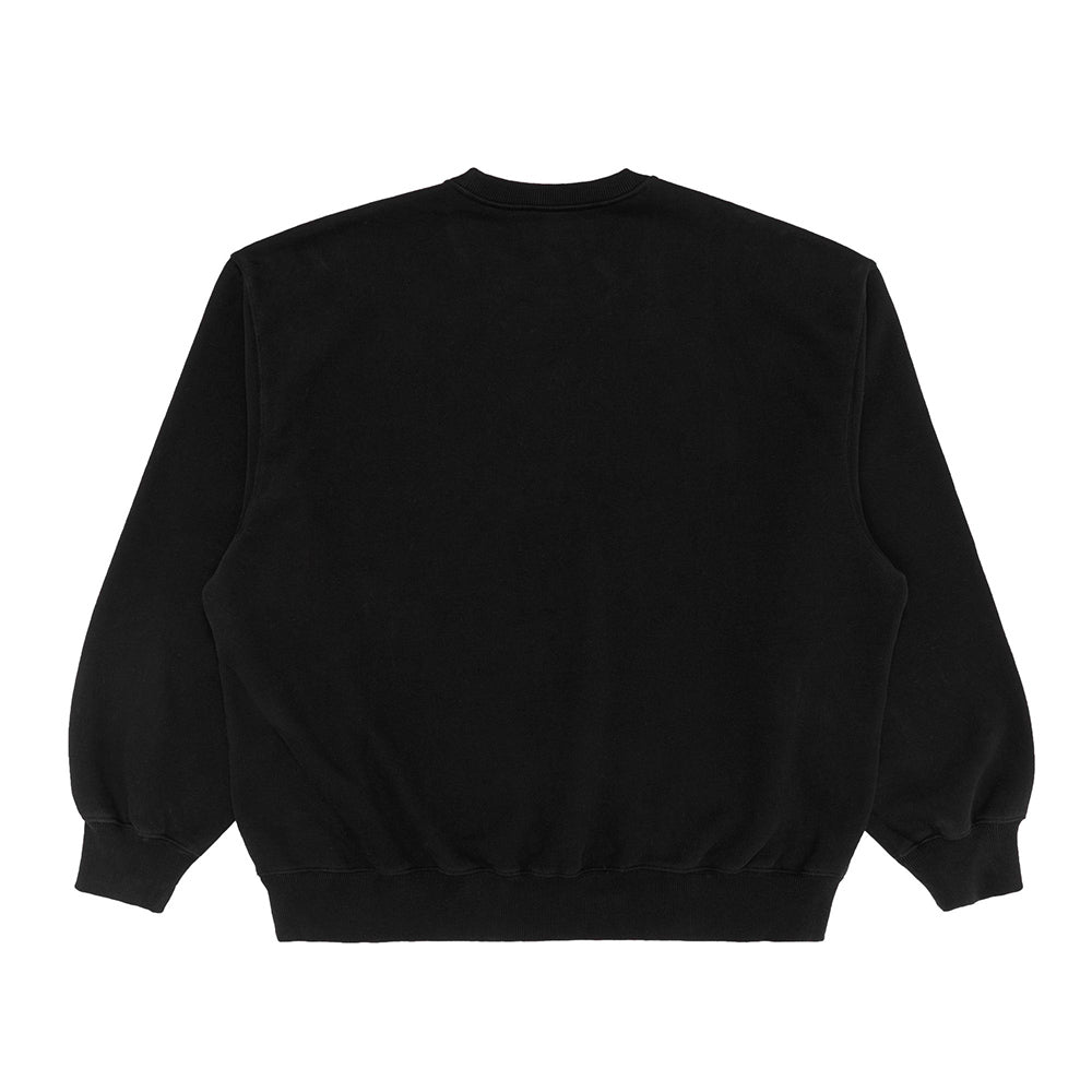 PAWA Boy Patch Crewneck - Black