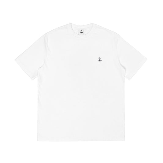 PAWA Boy Patch T-Shirt - White