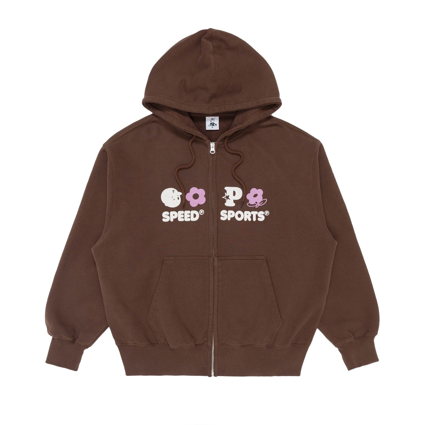 PAWA Multi Monogram Hoodie - Chocolate