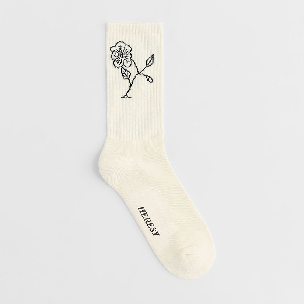 Heresy Malva Socks - Ecru