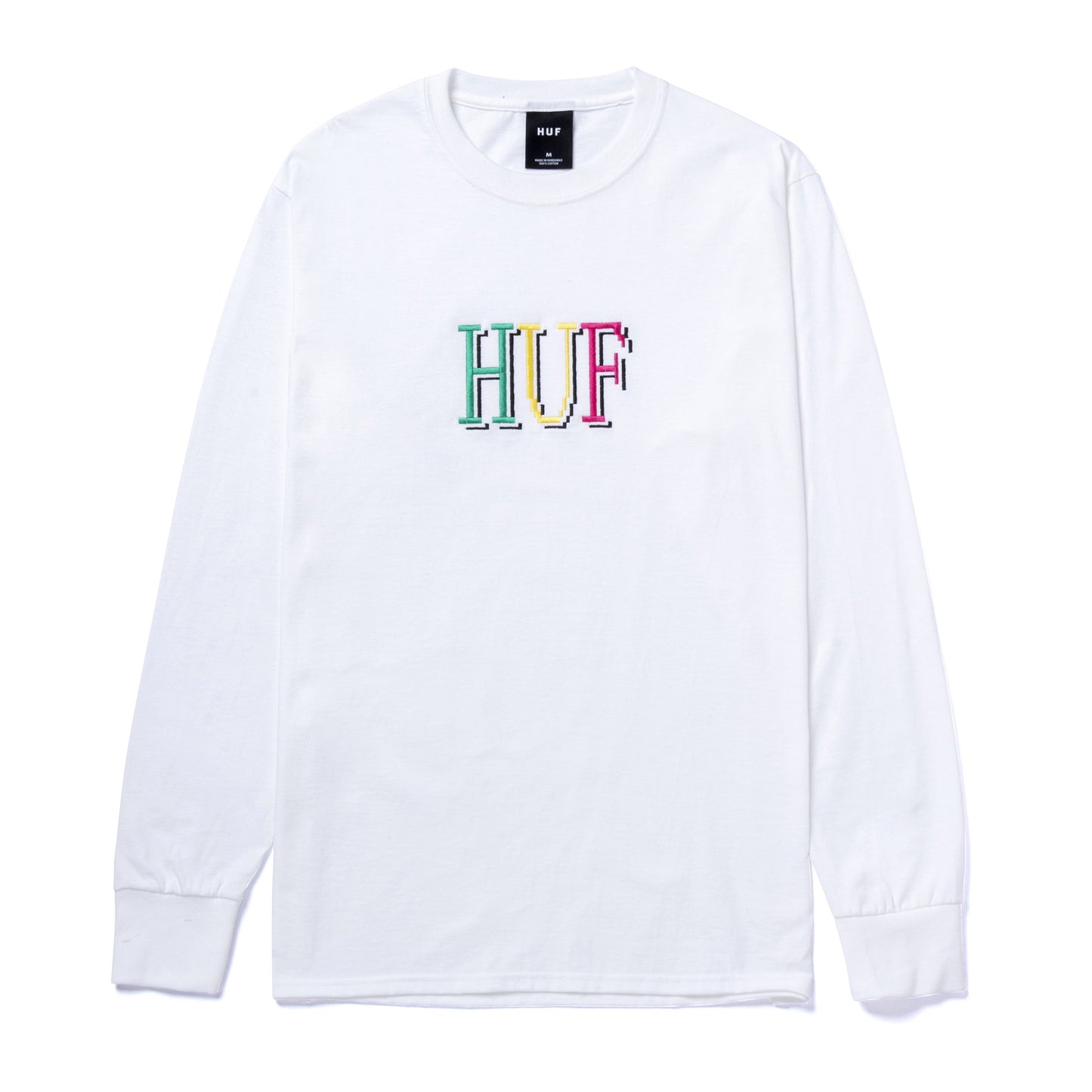 HUF 8-Bit LS T-Shirt - White