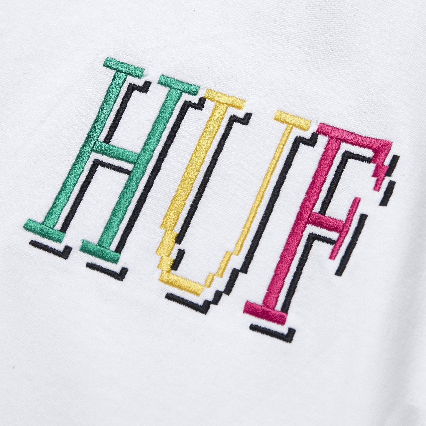 HUF 8-Bit LS T-Shirt - White