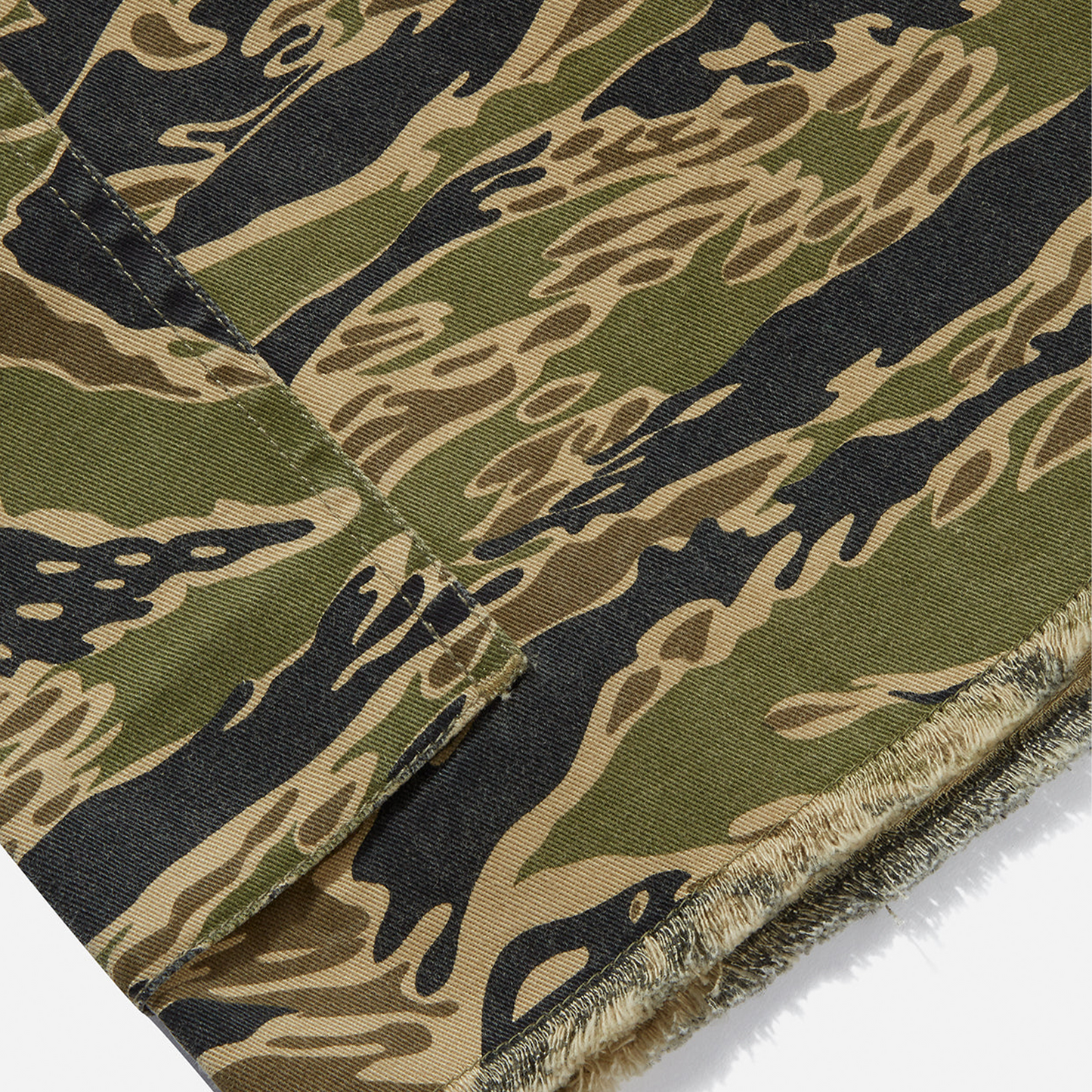 Maharishi Camo Advisors Cargo Shorts - Mint Gold Tigerstripe