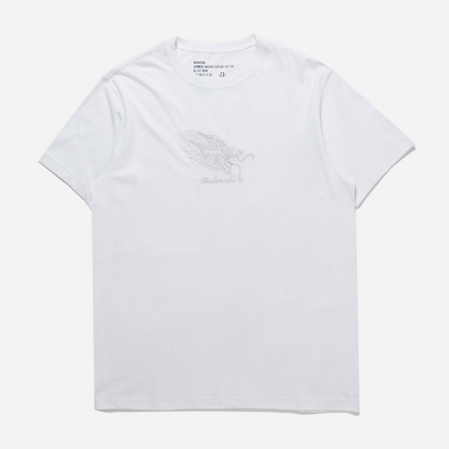 Maharishi Tibetan Dragon T-Shirt - White