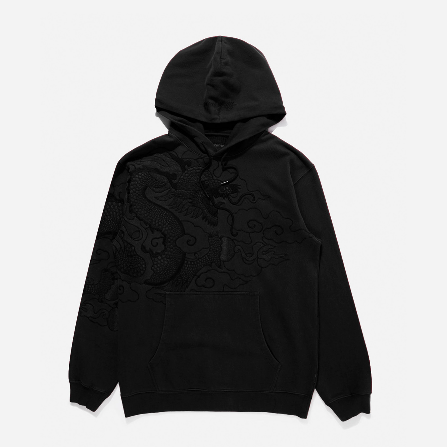 Maharishi Tibetan Dragon Hoodie - Black Black